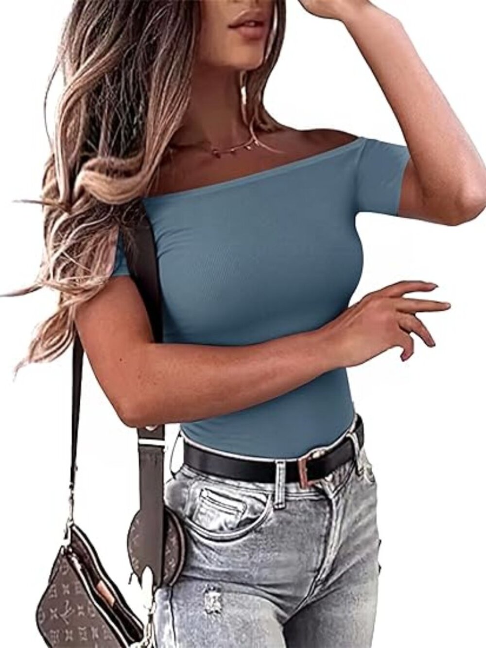 OwnTime Sexy Off the Shoulder Top (M)